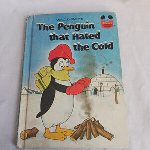 Walt Disney Penguin That Hated the Cold 1973 Hardcover